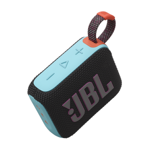 JBL Go 4 - Black and Orange - Ultra-Portable Bluetooth Speaker - Detailshot 3